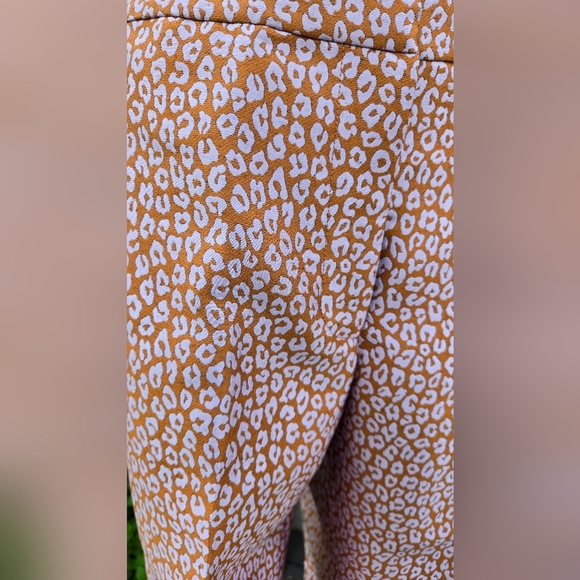 NWT Kate Spade Flora Leopard Jaquard Pant - Sz 4 - Picture 15 of 16